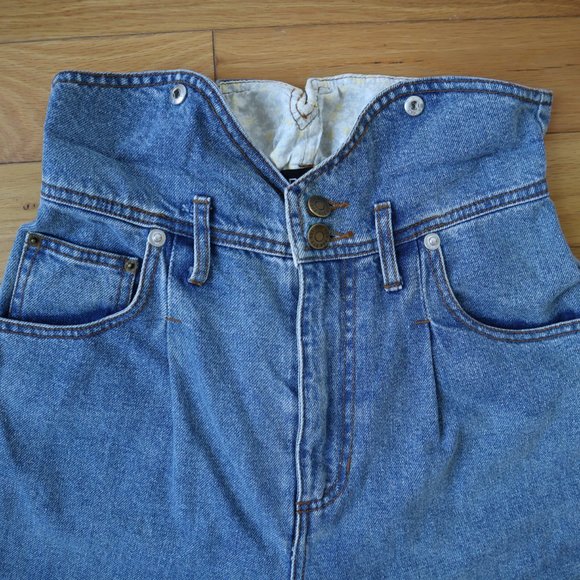 BDG Urban Outfitters Paperbag Blue Jeans, Size 27 - Picture 15 of 16